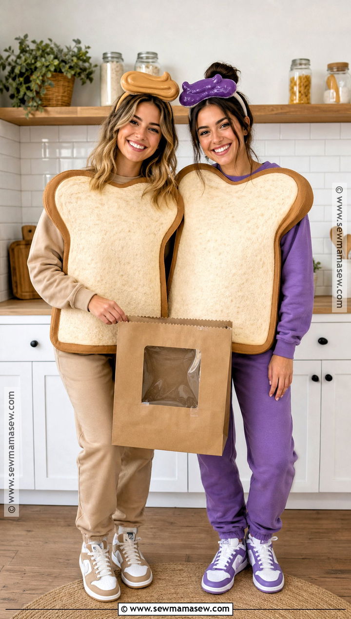 Peanut Butter And Jelly Best Friend Costume - 45 best friend halloween costumes