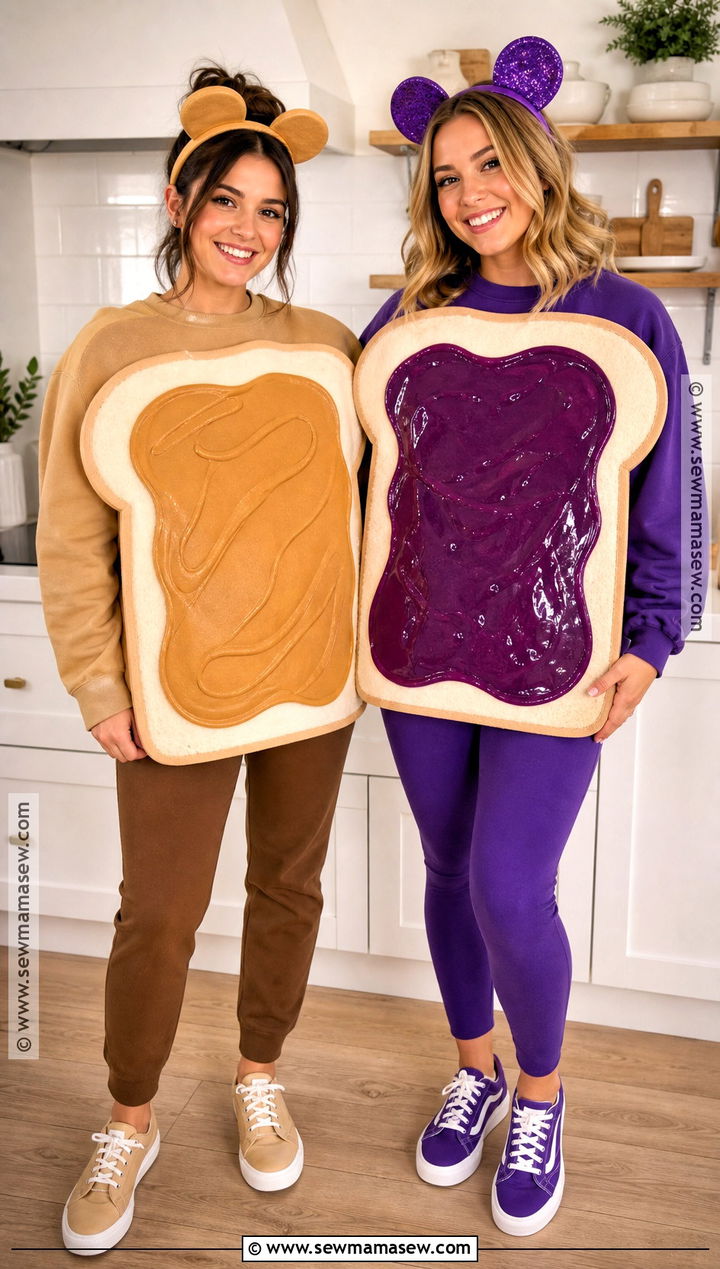 Peanut Butter And Jelly Best Friend Costume - 30 best friend costume ideas