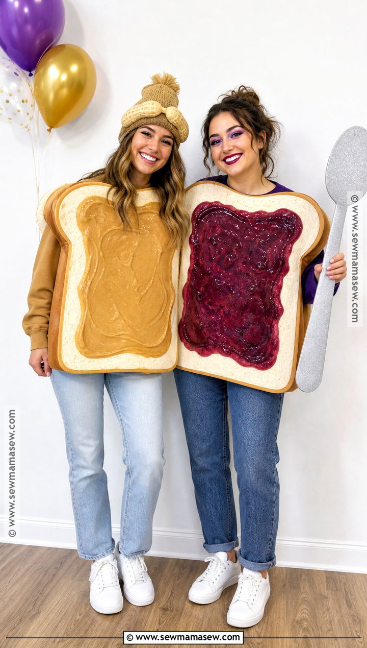 Peanut Butter And Jelly Costume - 40 duo costume ideas for best friends