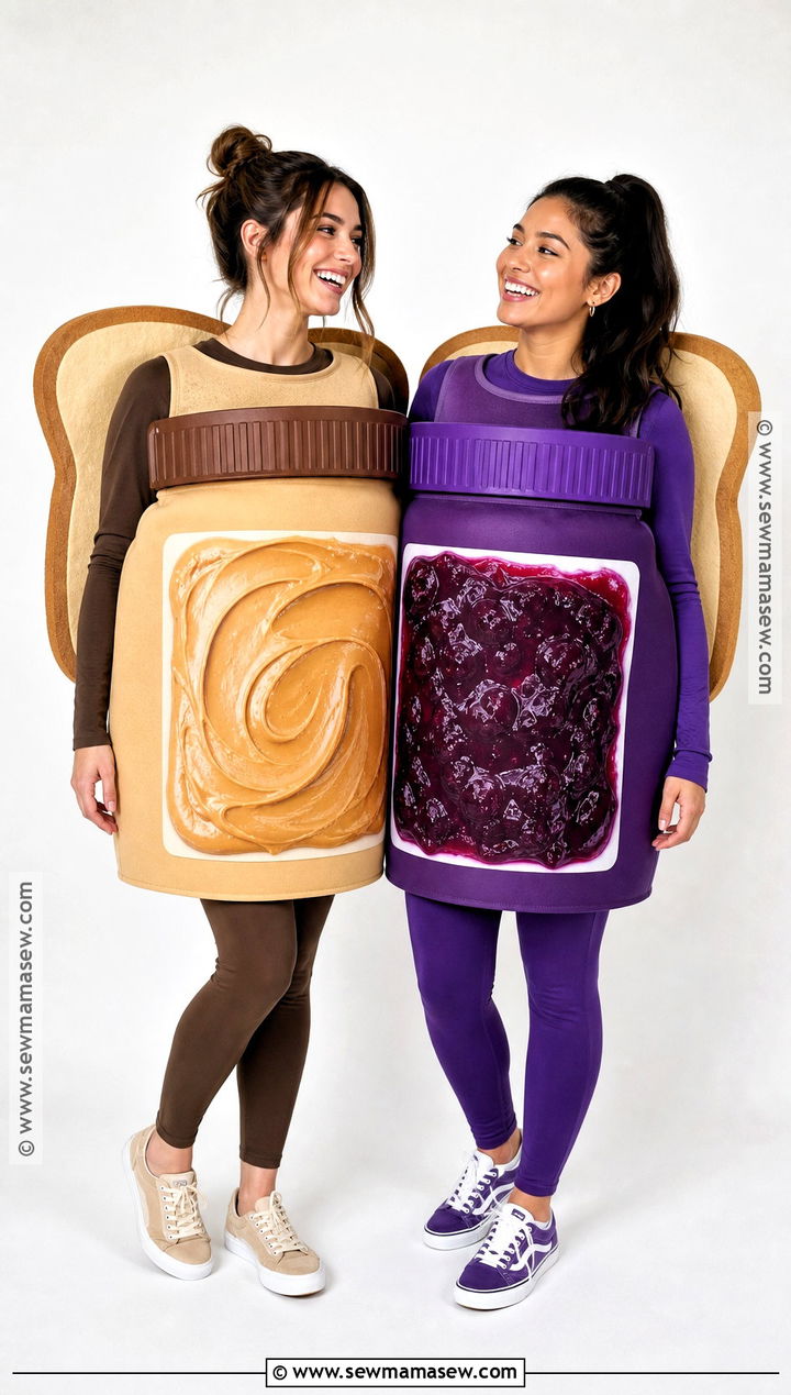 Peanut Butter And Jelly Costume - 40 halloween costumes for 2