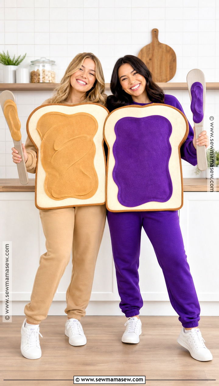 Peanut Butter And Jelly Costume - 40 halloween costumes for two