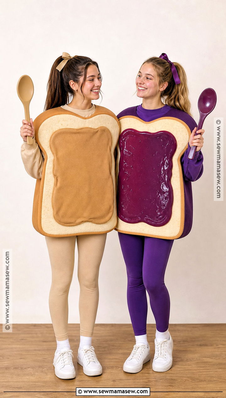 Peanut Butter And Jelly Costume - 40 halloween costumes teenage girl duo