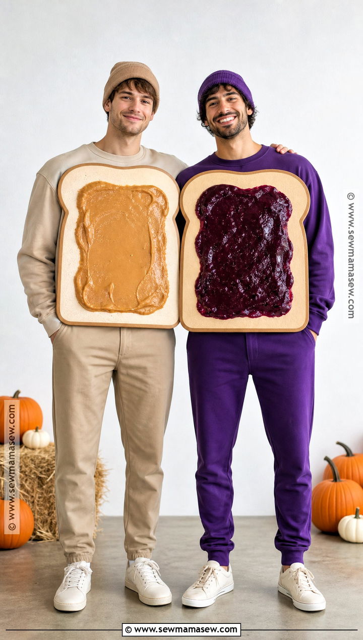 Peanut Butter And Jelly Costume - 50 matching halloween costumes