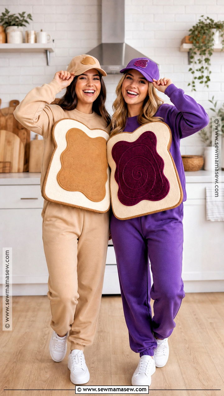 Peanut Butter And Jelly Costume - 30 costumes for 2