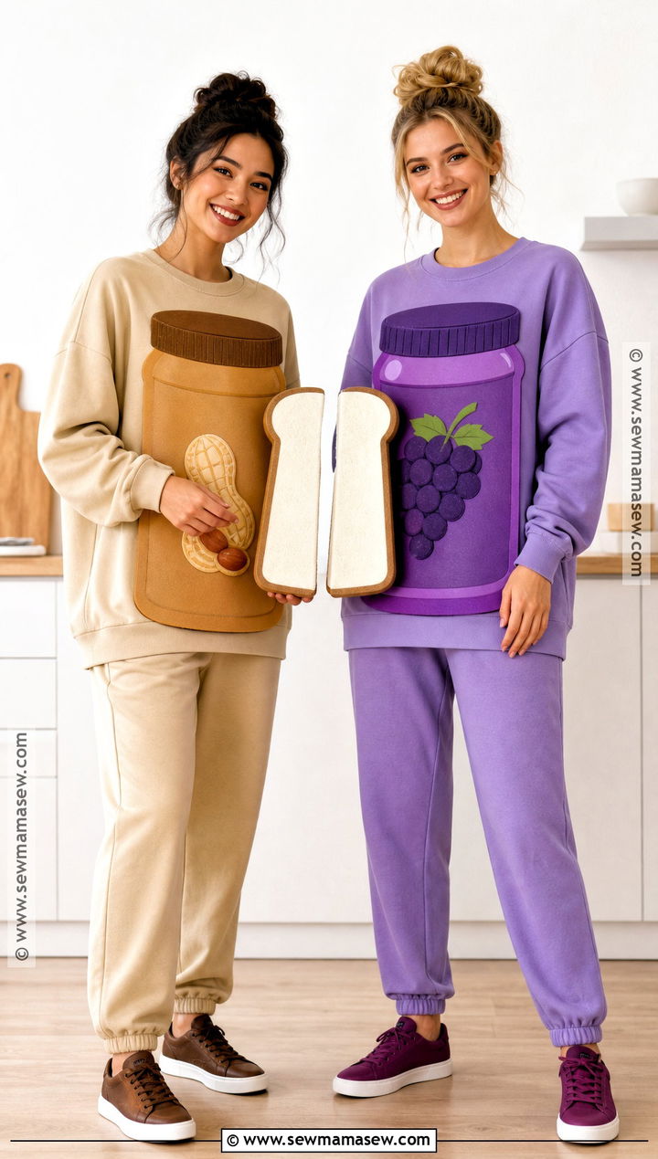 Peanut Butter And Jelly Costume - 30 halloween costume ideas for duos