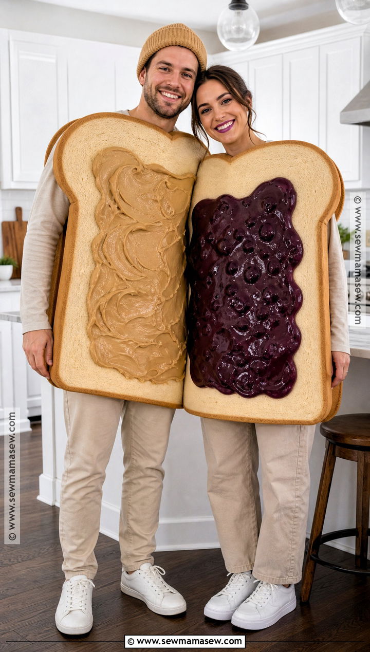 Peanut Butter And Jelly Costume - 30 two person costume ideas