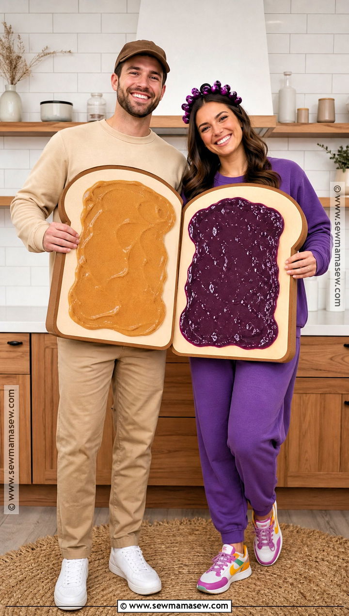 Peanut Butter And Jelly Costume - 30 2 ppl halloween costumes