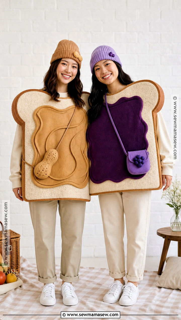 Peanut Butter And Jelly Costumes - 30 halloween costumes for two for best friends