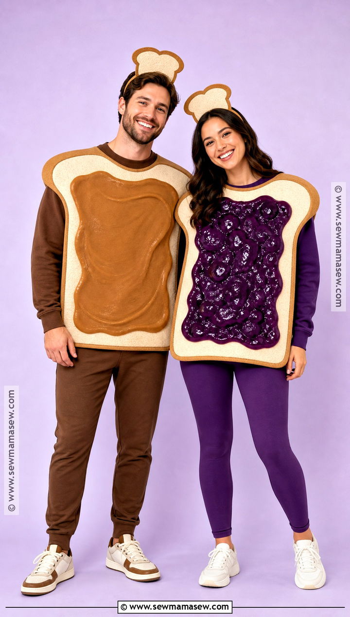 Peanut Butter And Jelly Couples Costume - 40 unique couples halloween costume ideas