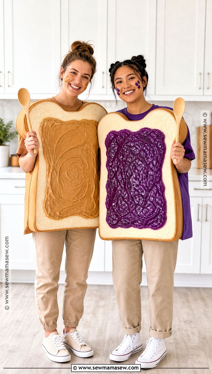 Peanut Butter And Jelly Duo Costume - 30 costume duo ideas