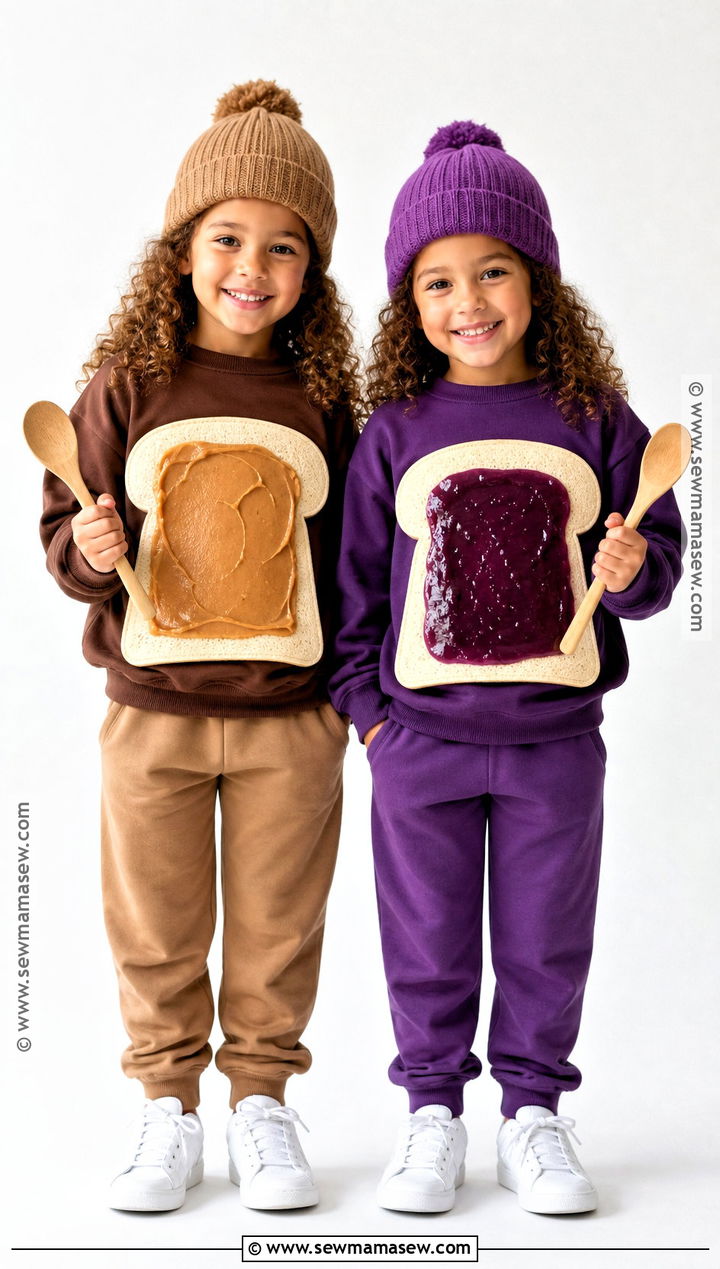 Peanut Butter And Jelly Twin Costume - 35 twin costume ideas