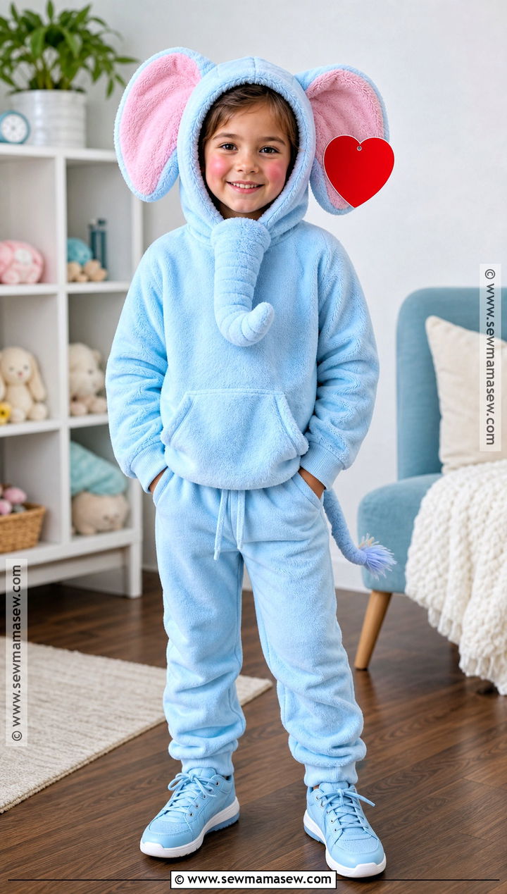 Peanut Elephant Beanie Baby Costume - 35 Ty Beanie Baby Costume Ideas