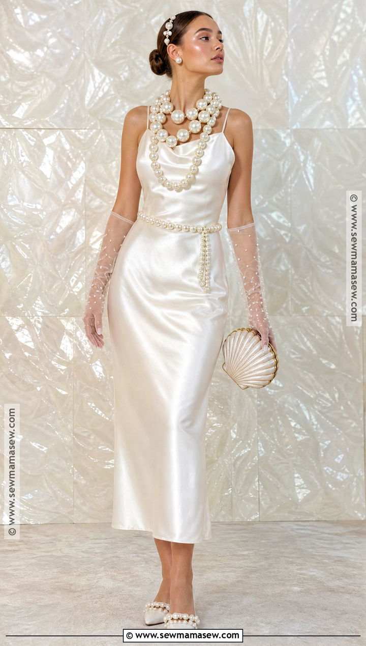 Pearl Costume With White Dress - 30 white dress halloween costume ideas