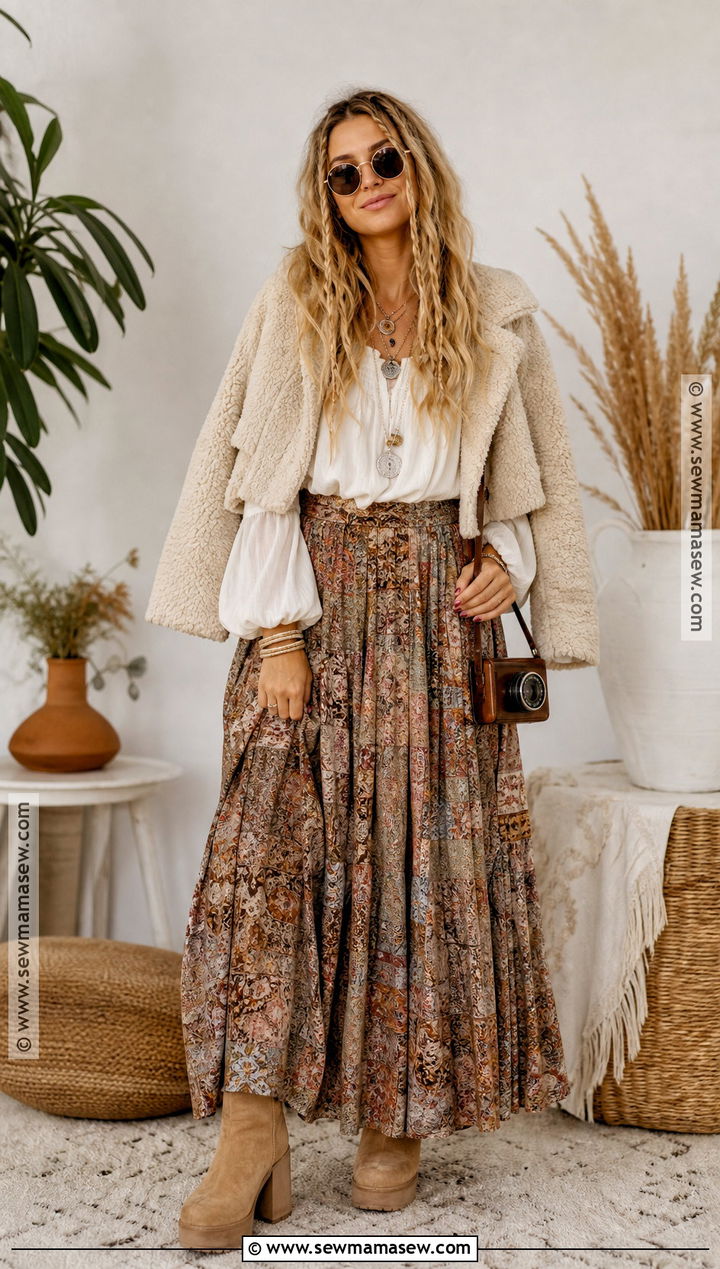 Peasant Blouse And Maxi Skirt Penny Lane Costume - 30 penny lane costume ideas