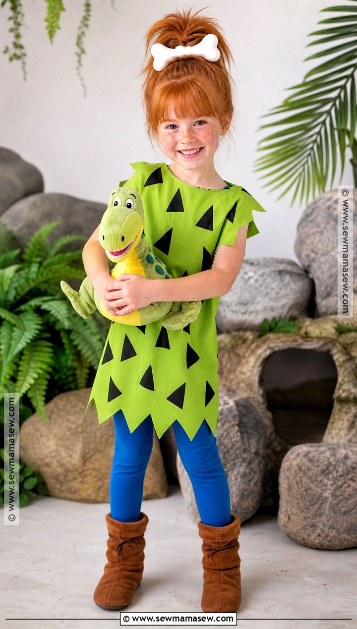 Pebbles Flintstone Costume - 40 red head halloween costumes
