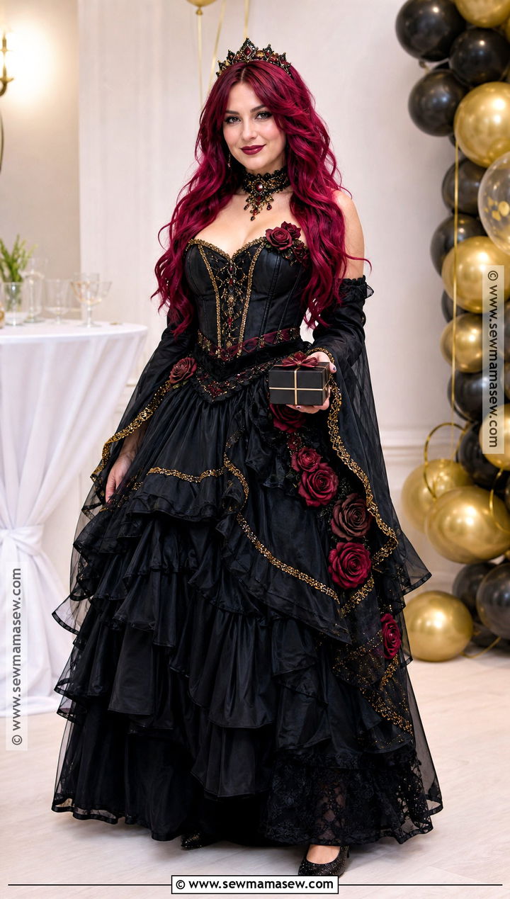 Penelope Cosplay With Black Birthday Gown - 30 Penelope Cosplay Ideas