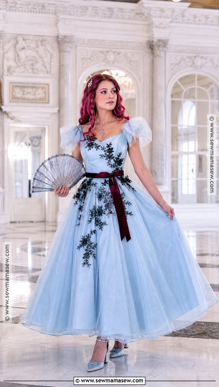 Penelope Cosplay With Blue Ballroom Dress - 30 Penelope Cosplay Ideas