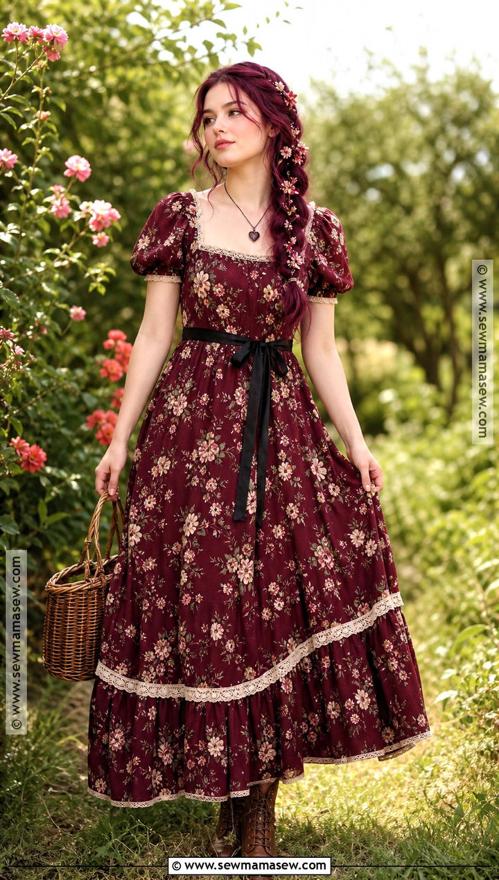 Penelope Cosplay With Cottage Garden Dress - 30 Penelope Cosplay Ideas
