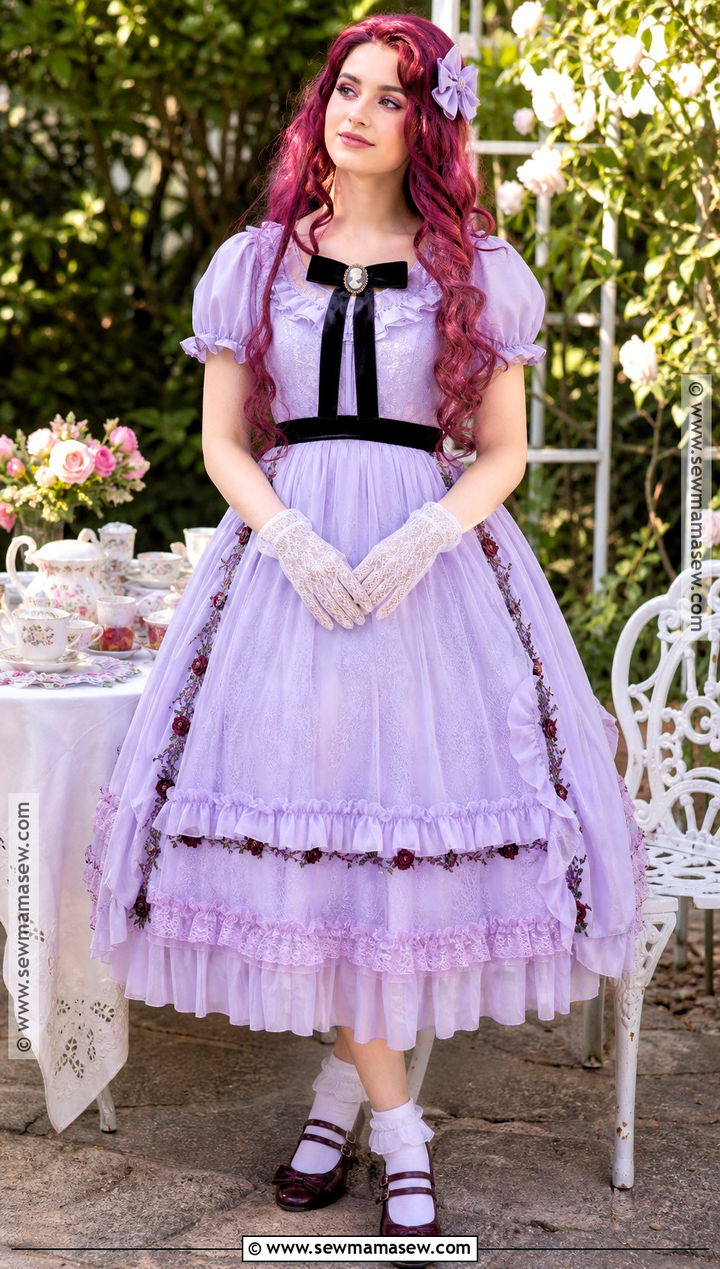 Penelope Cosplay With Lavender Tea Dress - 30 Penelope Cosplay Ideas