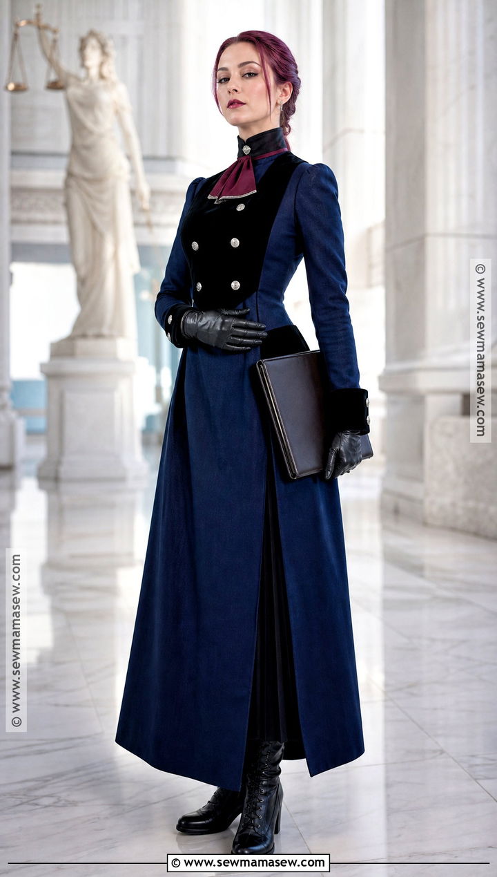 Penelope Cosplay With Navy Trial Dress - 30 Penelope Cosplay Ideas