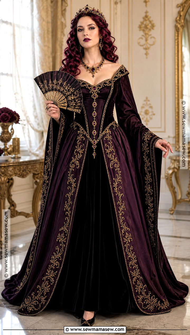 Penelope Cosplay With Royal Portrait Dress - 30 Penelope Cosplay Ideas