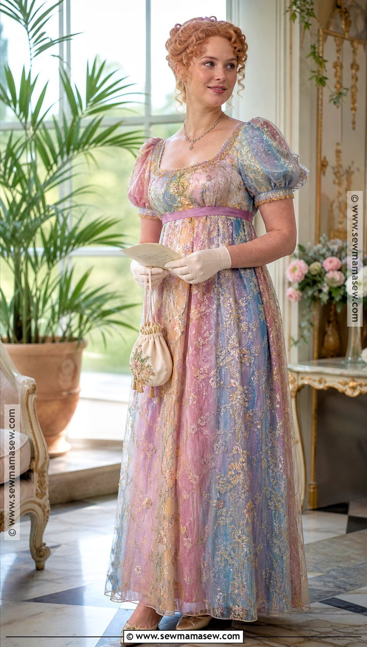 Penelope Featherington Bridgerton Costume - 30 netflix characters costume ideas