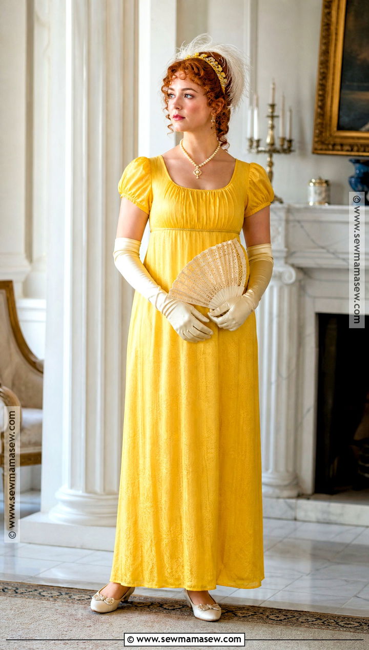 Penelope Featherington Costume With Regency Gown - 30 tv show halloween costumes