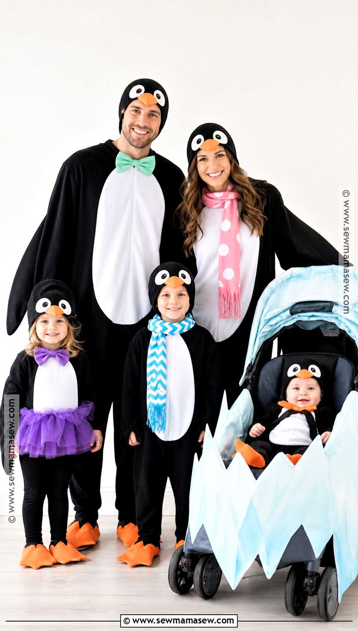 Penguin Family Costume - 35 penguin costume ideas
