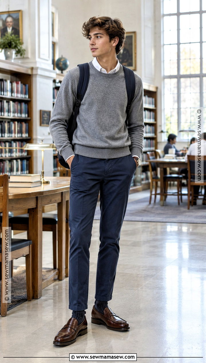 Penny Loafers With Chino Pants - 20 shoes for back to school for teens