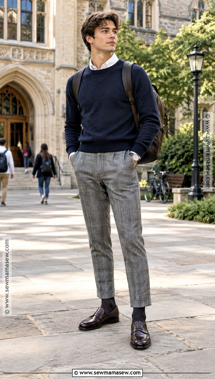 Penny Loafers With Plaid Trousers - 20 shoes to get for back to school