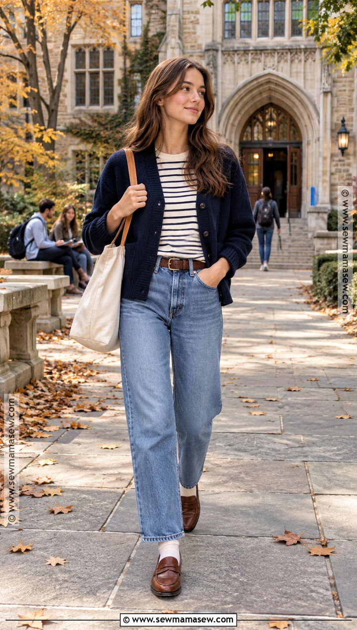 Penny Loafers With Relaxed Jeans - 25 Shoes For Back To School