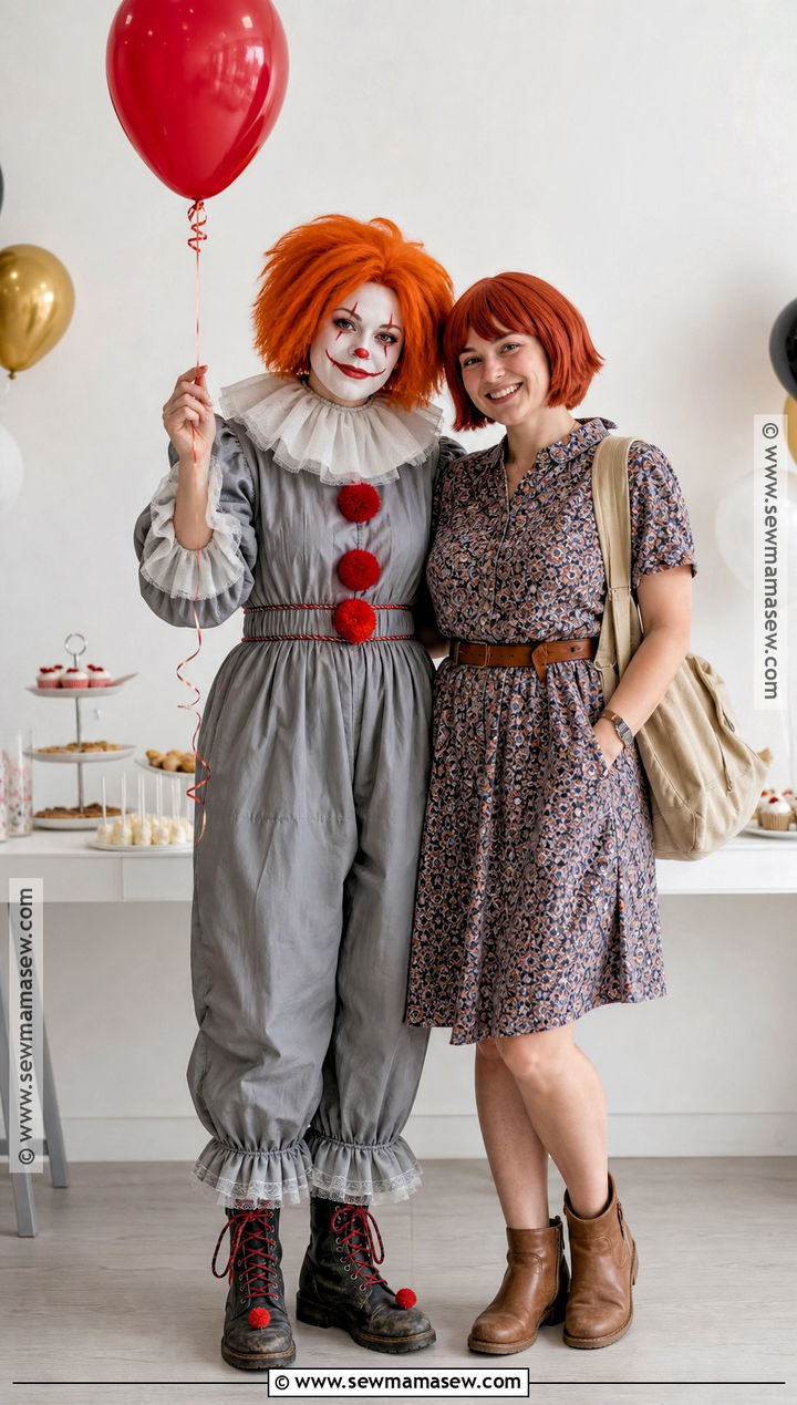 Pennywise And Beverly Duo Halloween Costume - 35 it halloween costumes