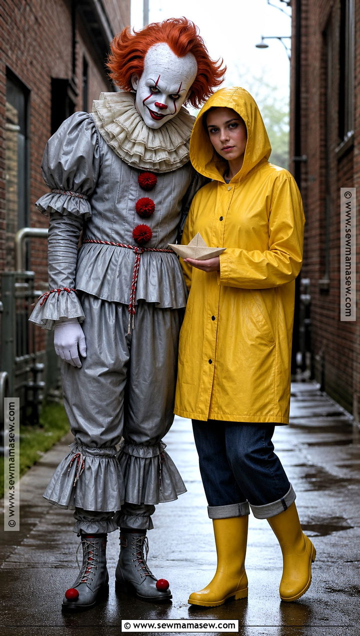 Pennywise And Georgie Couple Costume - 30 it couples costume ideas