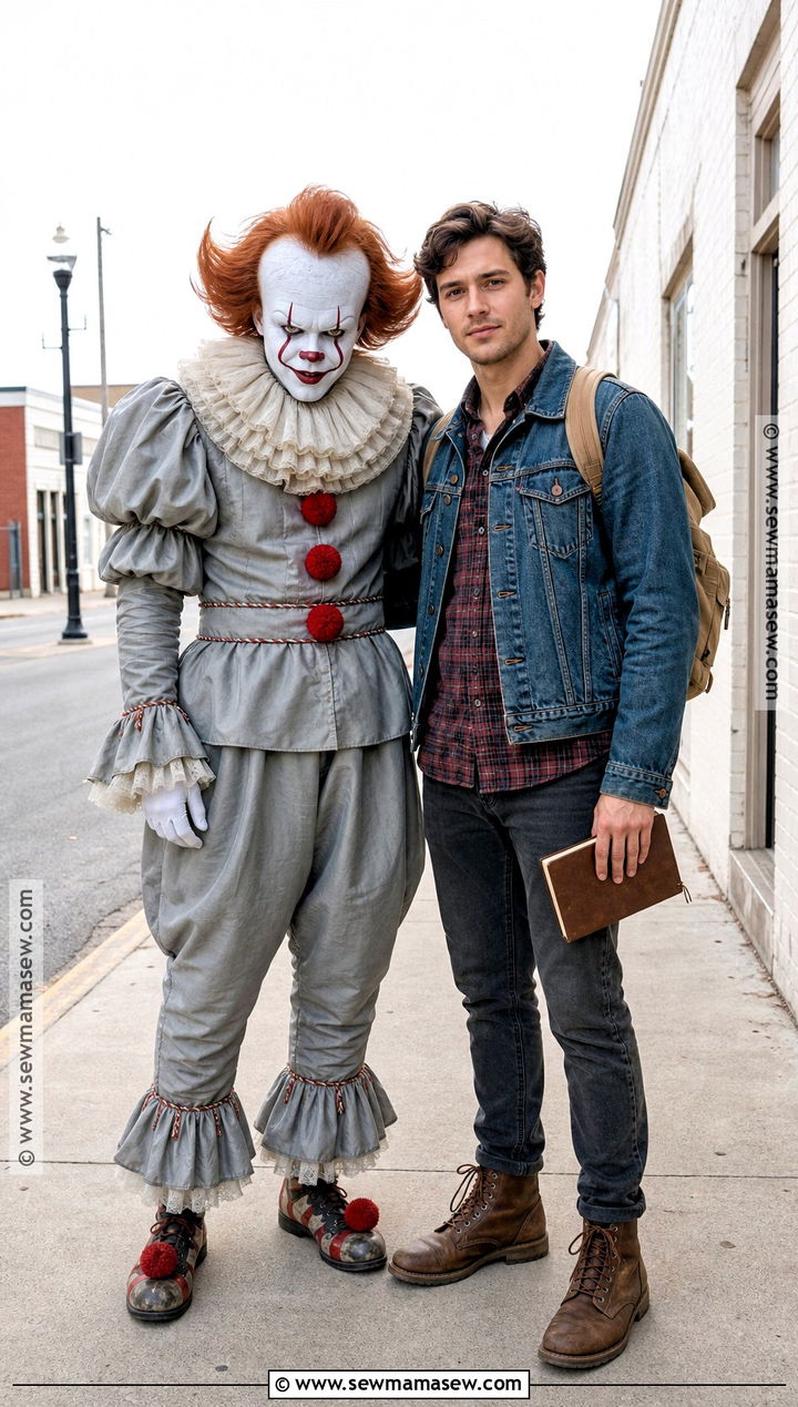 Pennywise And Mike Couple Costume - 30 it couples costume ideas