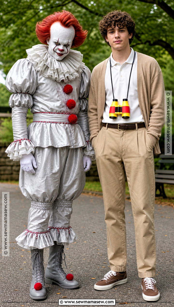 Pennywise And Stan Couple Costume - 30 it couples costume ideas