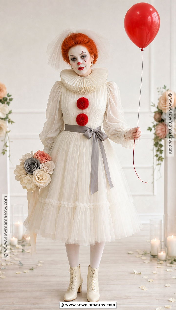 Pennywise Bride Costume - 30 pennywise costume ideas for women