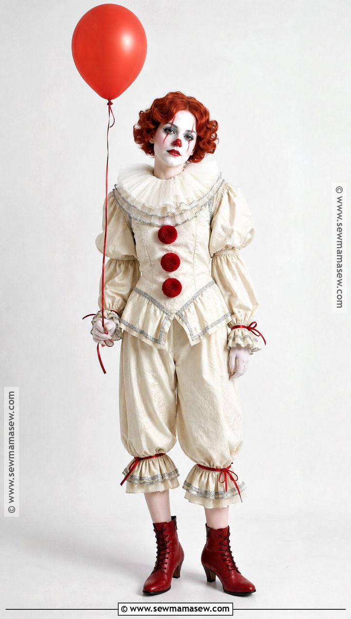 Pennywise Clown Costume - 30 red head costumes