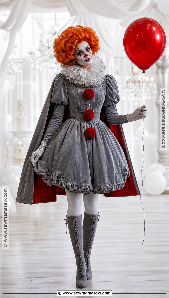 Pennywise Costume With Cape - 30 pennywise costume ideas for women