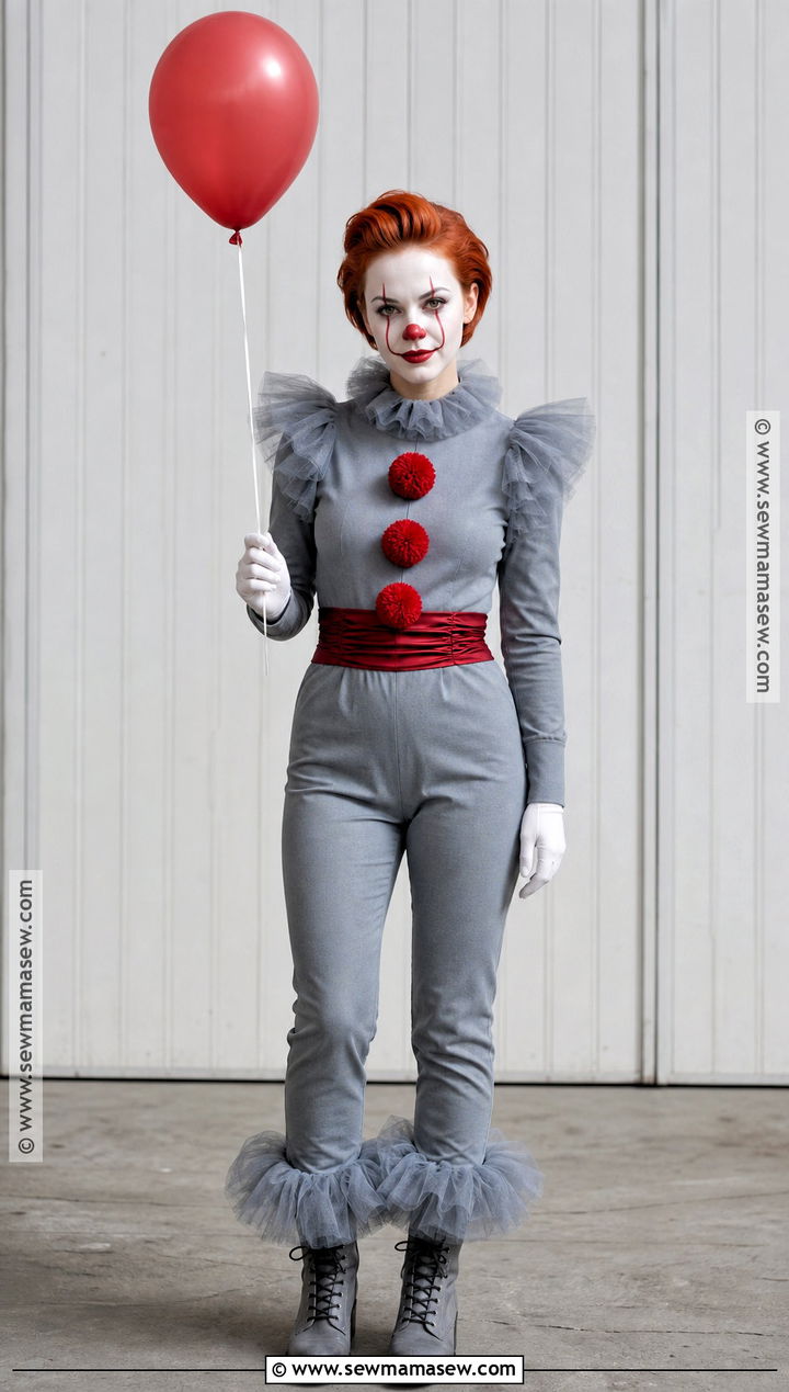 Pennywise Jumpsuit Costume - 30 pennywise costume ideas for women