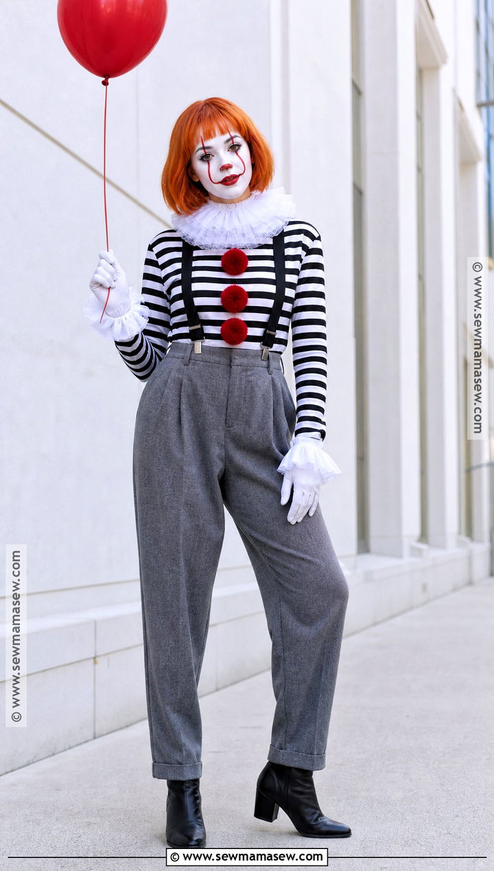 Pennywise Mime Costume - 30 pennywise costume ideas for women