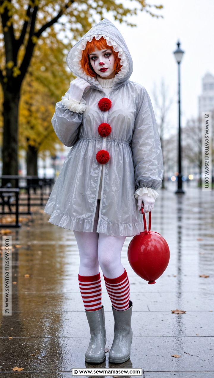 Pennywise Raincoat Costume - 30 pennywise costume ideas for women