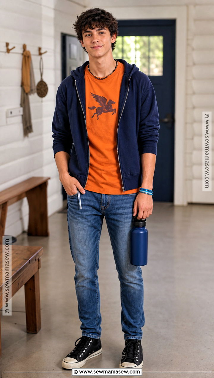 Percy Jackson Costume With Camp Half Blood Shirt - 30 percy jackson costume ideas