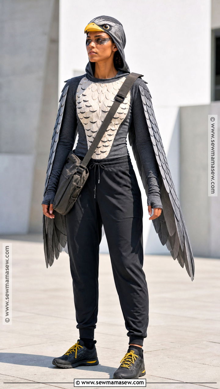 Peregrine Falcon Bird Costume - 30 bird halloween costume ideas