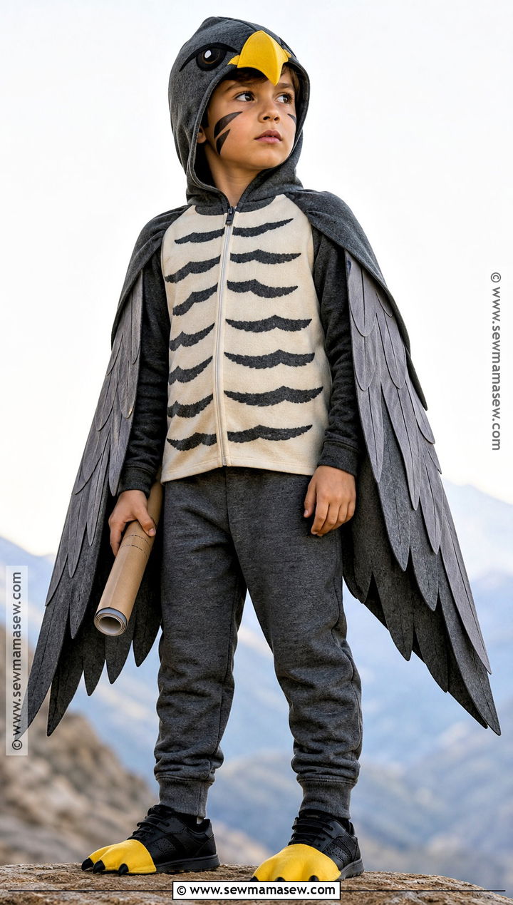 Peregrine Falcon Costume For Kids - 30 bird costume ideas for kids