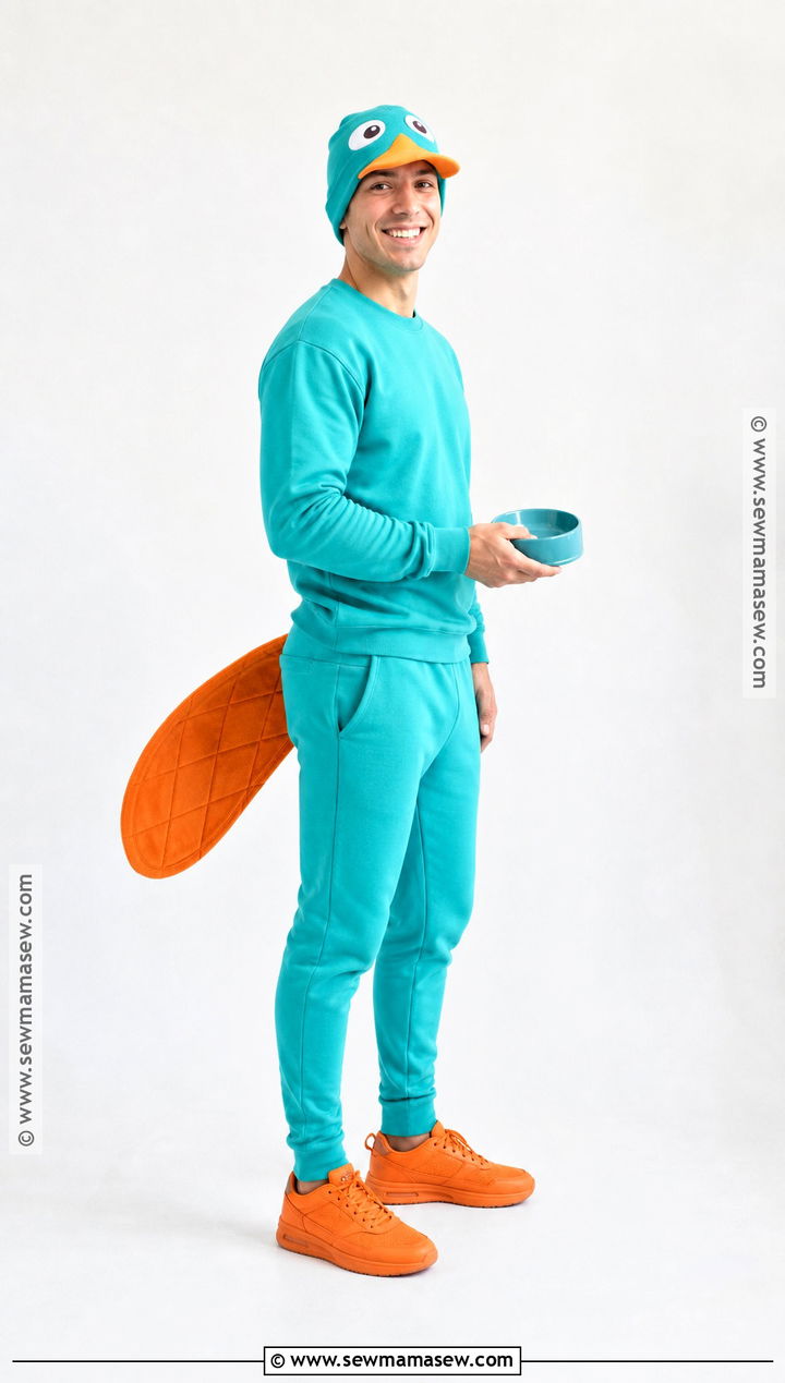 Perry The Platypus Costume - 40 phineas and ferb costume ideas