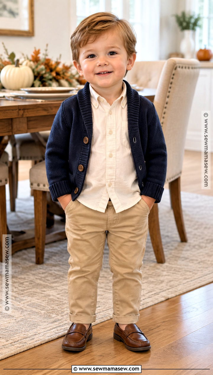 Personalized Thanksgiving Shirt With Chinos - 15 toddler thanksgiving shirts
