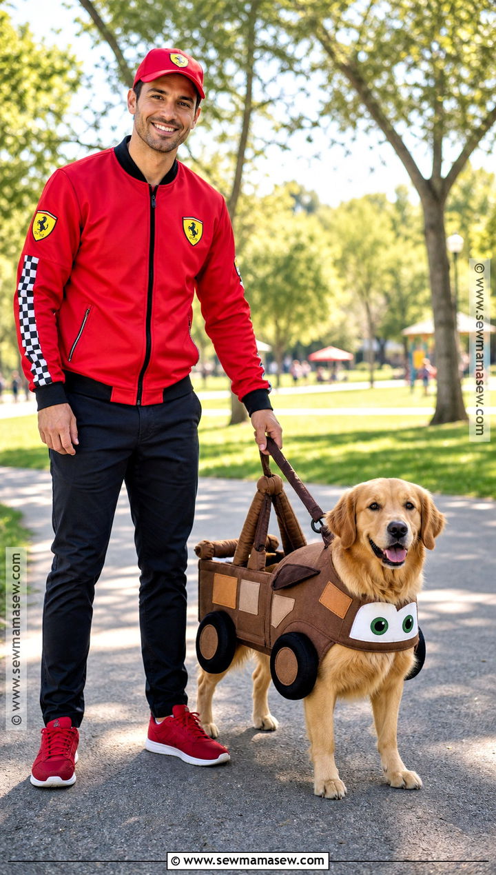 Pet And Owner Lightning McQueen And Mater Costume - 35 lightning mcqueen and mater costume ideas