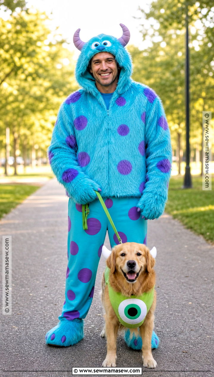 Pet And Owner Mike And Sully Costume - 35 mike and sully costume ideas