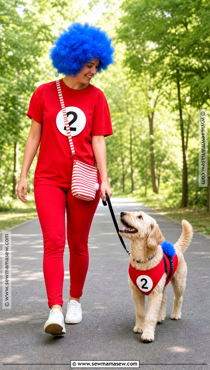 Pet And Owner Thing One And Thing Two Costume - 40 thing one and thing two costumes