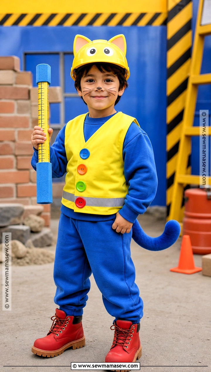 Pete The Cat Construction Worker Costume - 30 pete the cat halloween costume ideas